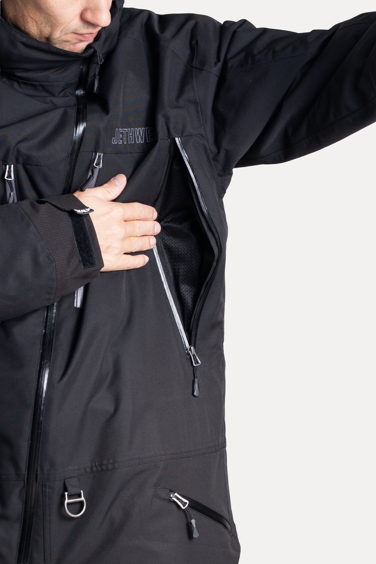 Jethwear Venture S.A.F.E Kelkkahaalari Black/Iron