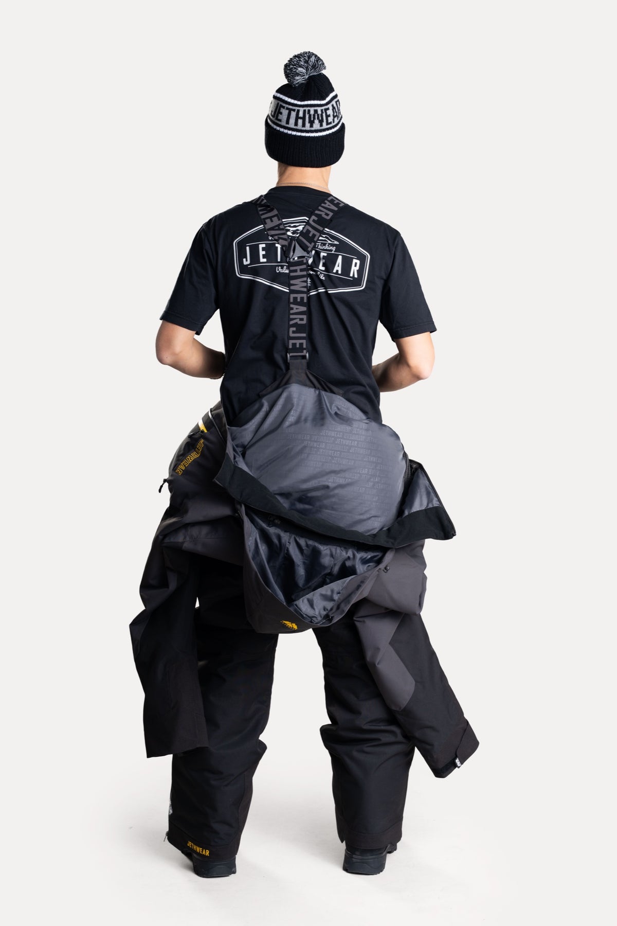 Jethwear Venture S.A.F.E Kelkkahaalari Black/Iron/Yellow