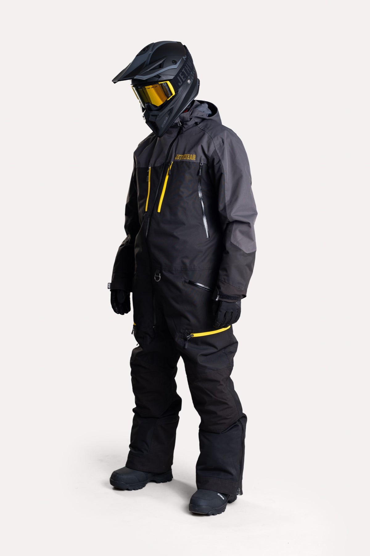Jethwear Venture S.A.F.E Kelkkahaalari Black/Iron/Yellow