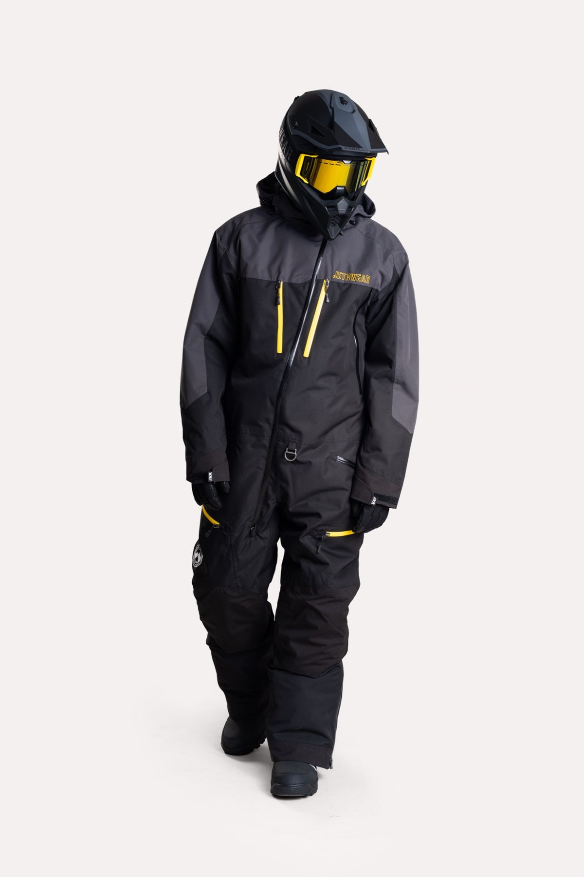 Jethwear Venture S.A.F.E Kelkkahaalari Black/Iron/Yellow