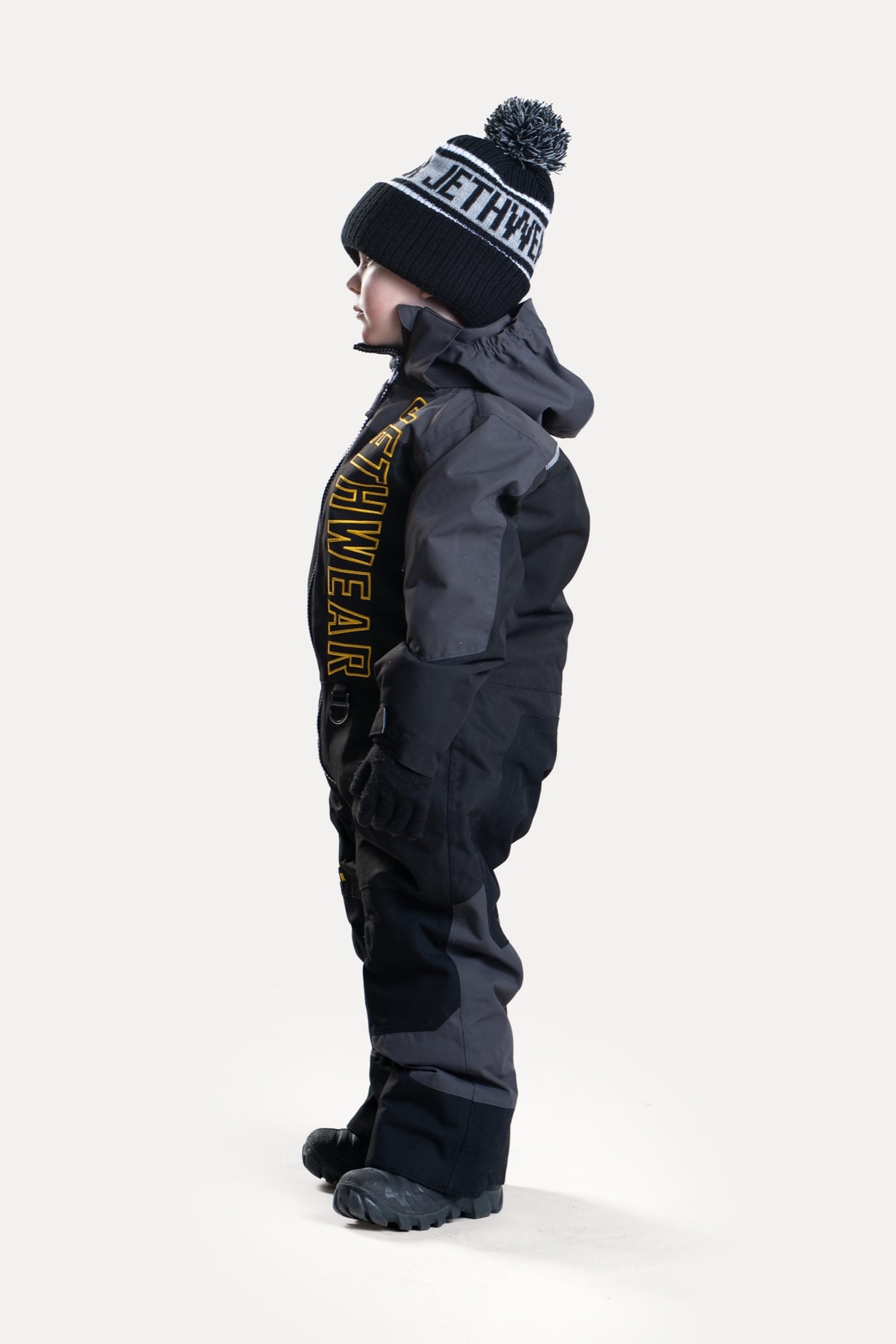 Jethwear Odin & Olivia S.A.F.E Kelkkahaalari Black/Iron/Spectral Yellow