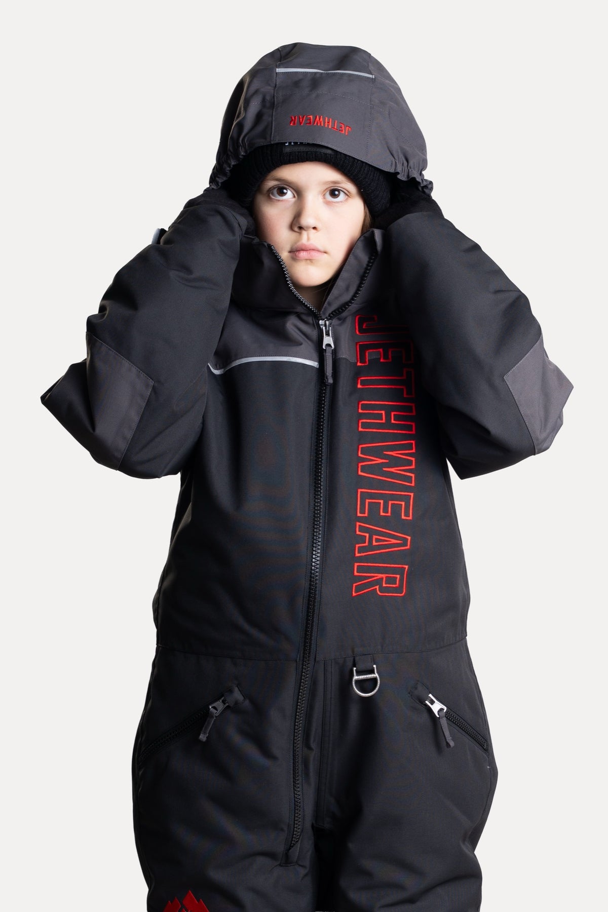 Jethwear Odin & Olivia S.A.F.E Kelkkahaalari Black/Iron/Flame