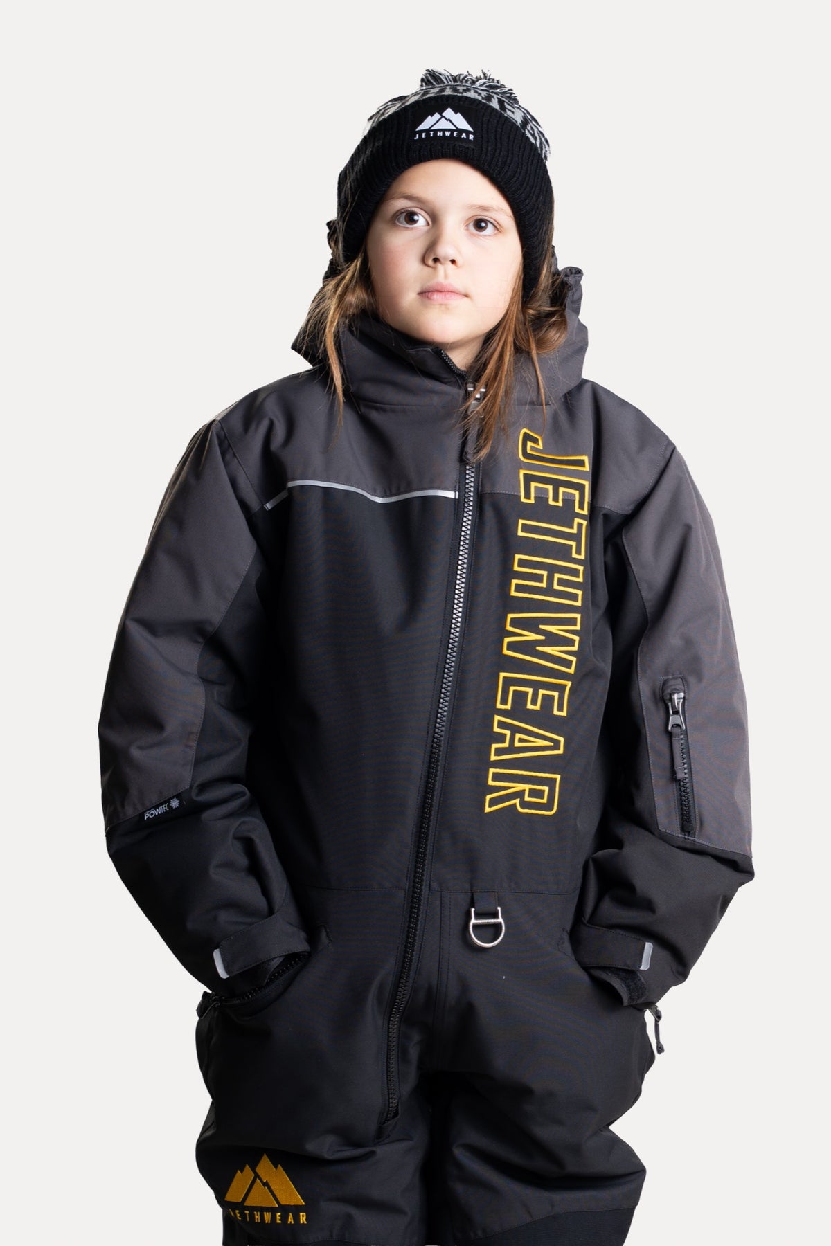 Jethwear Odin & Olivia S.A.F.E Kelkkahaalari Black/Iron/Spectral Yellow