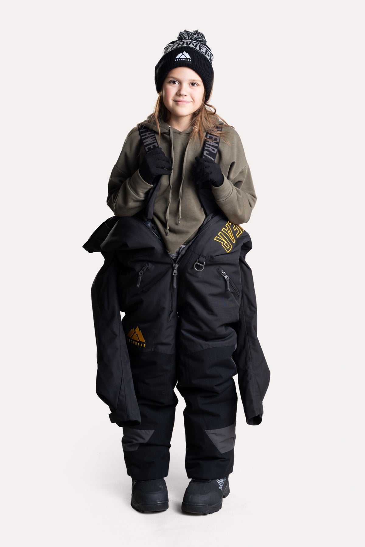 Jethwear Odin & Olivia S.A.F.E Kelkkahaalari Black/Iron/Spectral Yellow