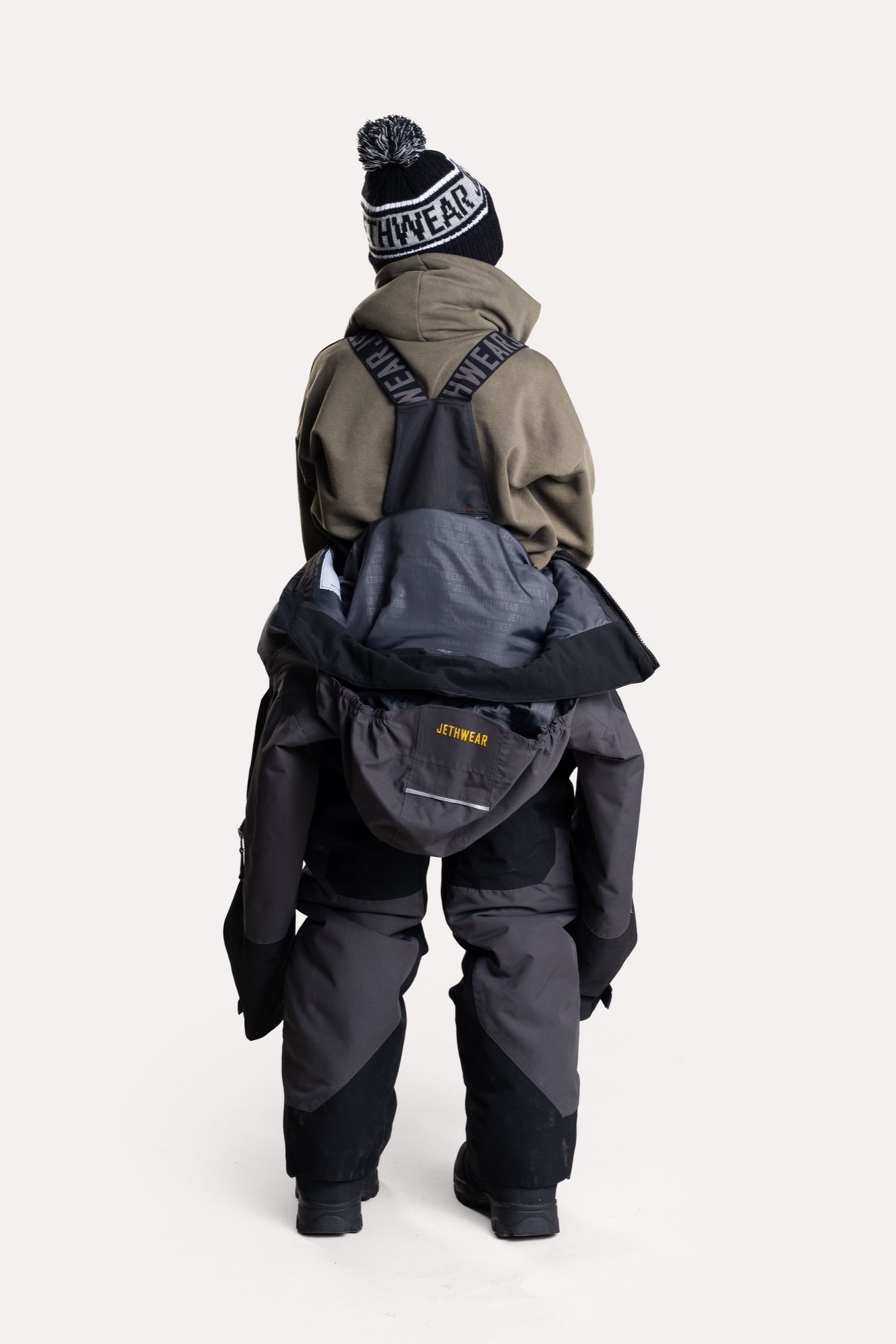 Jethwear Odin & Olivia S.A.F.E Kelkkahaalari Black/Iron/Spectral Yellow