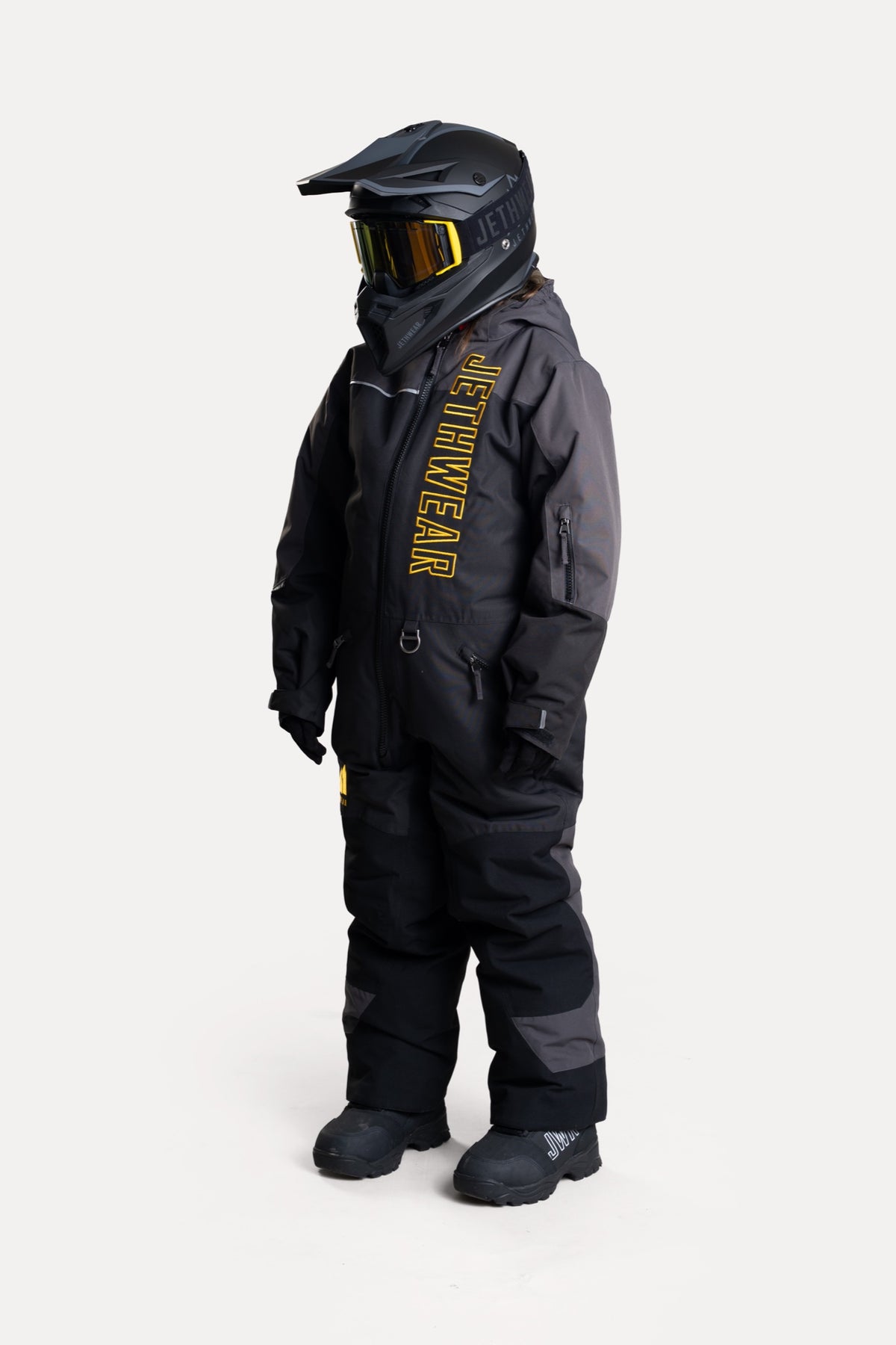 Jethwear Odin & Olivia S.A.F.E Kelkkahaalari Black/Iron/Spectral Yellow