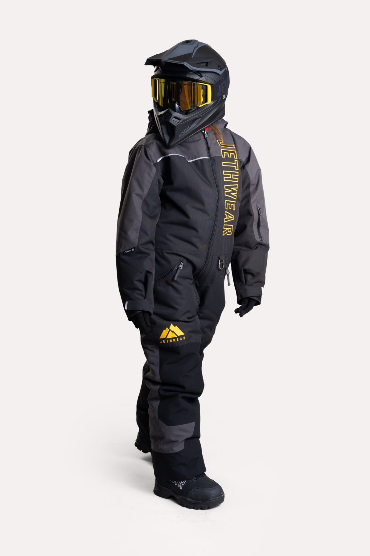 Jethwear Odin & Olivia S.A.F.E Kelkkahaalari Black/Iron/Spectral Yellow