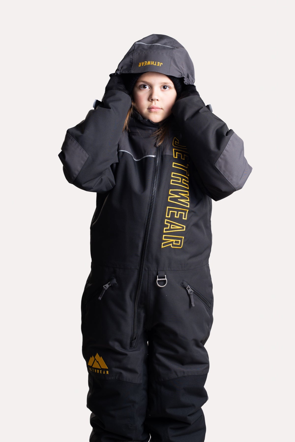 Jethwear Odin & Olivia S.A.F.E Kelkkahaalari Black/Iron/Spectral Yellow