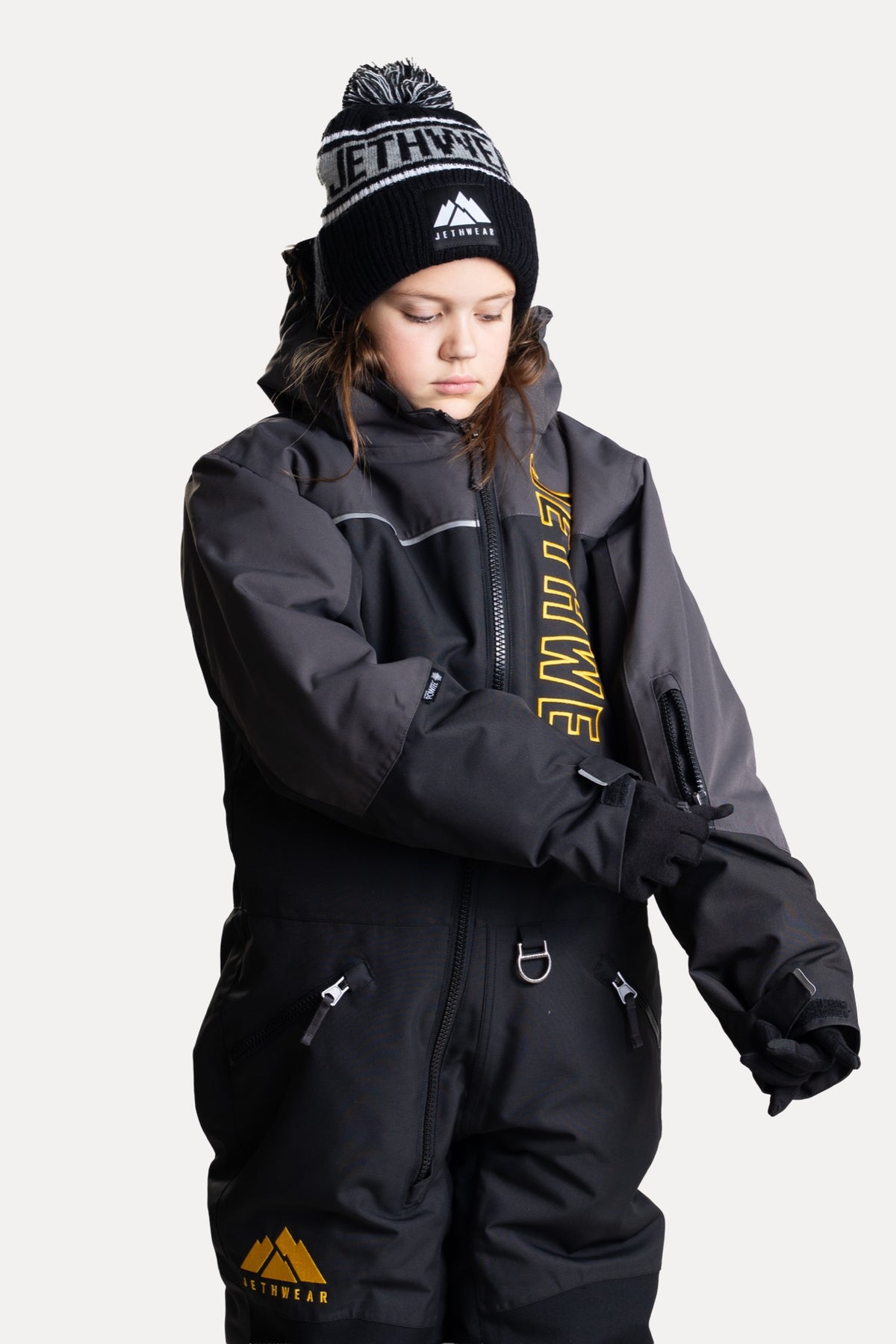 Jethwear Odin & Olivia S.A.F.E Kelkkahaalari Black/Iron/Spectral Yellow