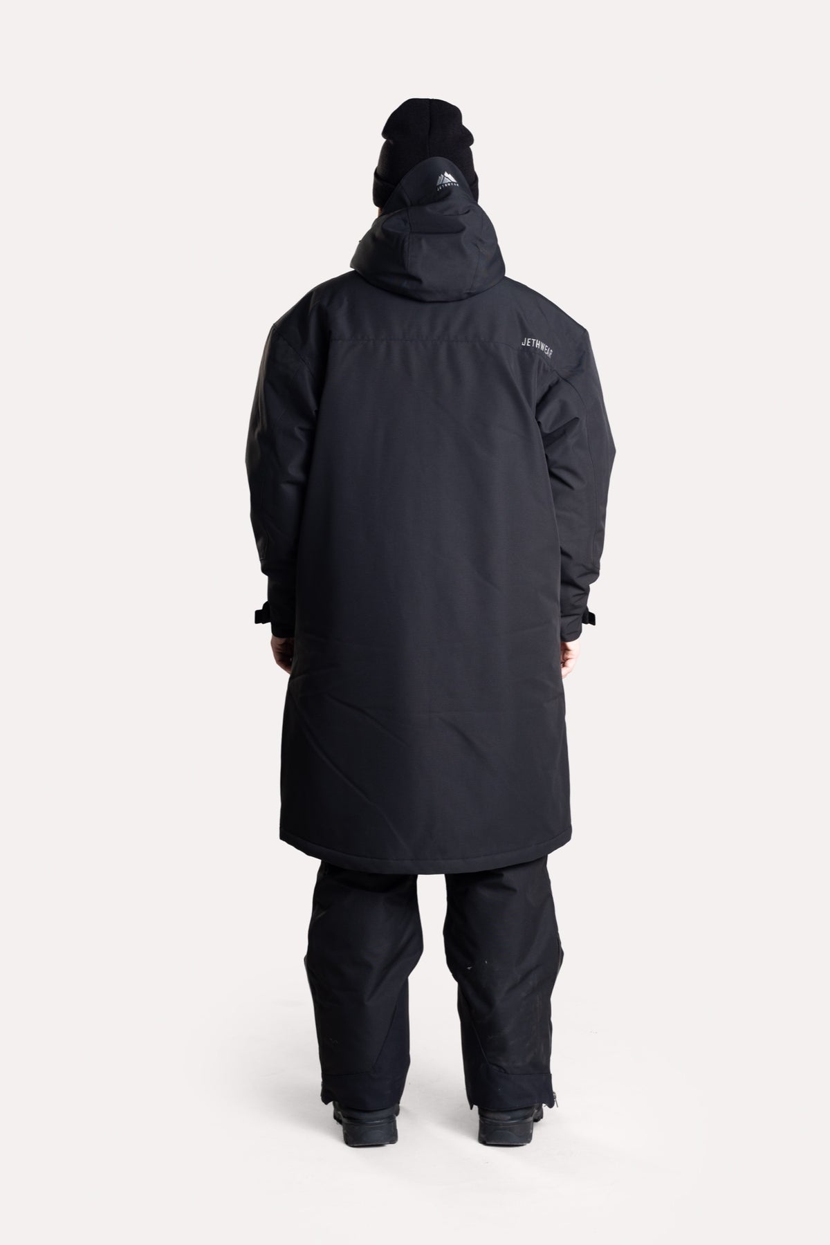 Jethwear PIT COAT Lämmittelytakki Black/Rainbow Metallic