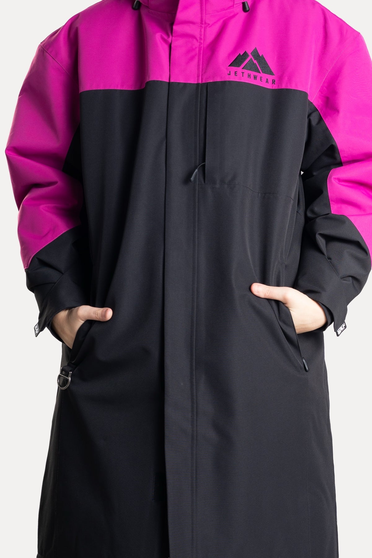 Jethwear PIT COAT Lämmittelytakki Black/Flower