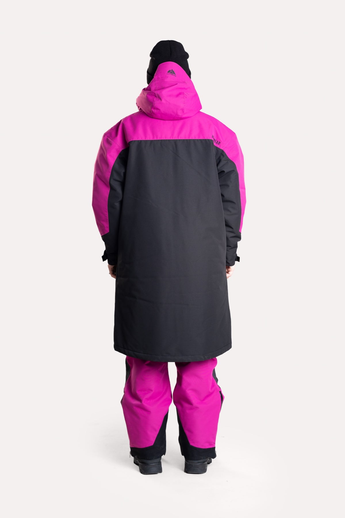 Jethwear PIT COAT Lämmittelytakki Black/Flower