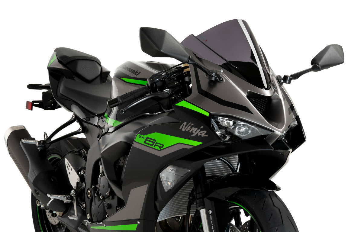 Puig Z-Racing Screen Kawasaki Zx-6R 24' C/Dark Smoke