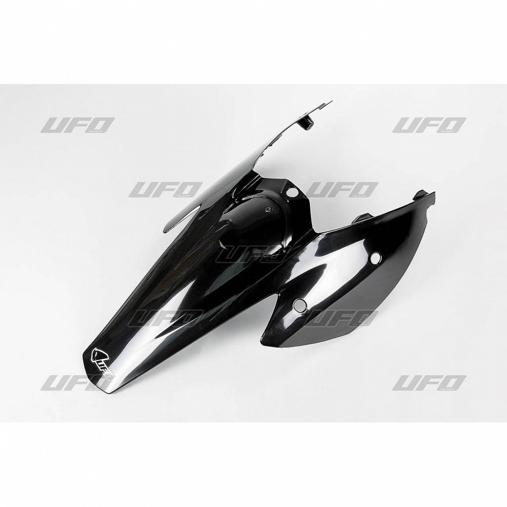 UFO Takalokasuoja sis. sivunumerokilvet KTM 4T 03,SX/SXF 04-06,EXC 04- Musta 001