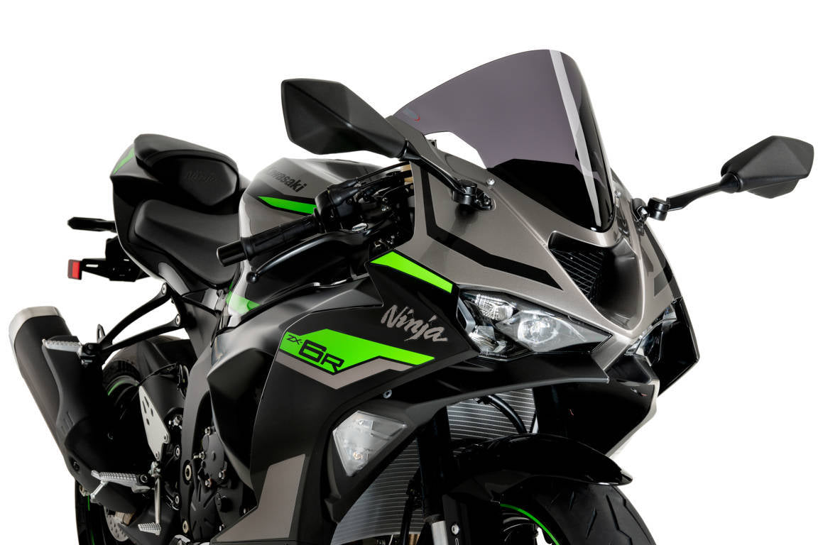 Puig R-Racer Screen Kawasaki ZX-6R 24' C/Dark Smoke