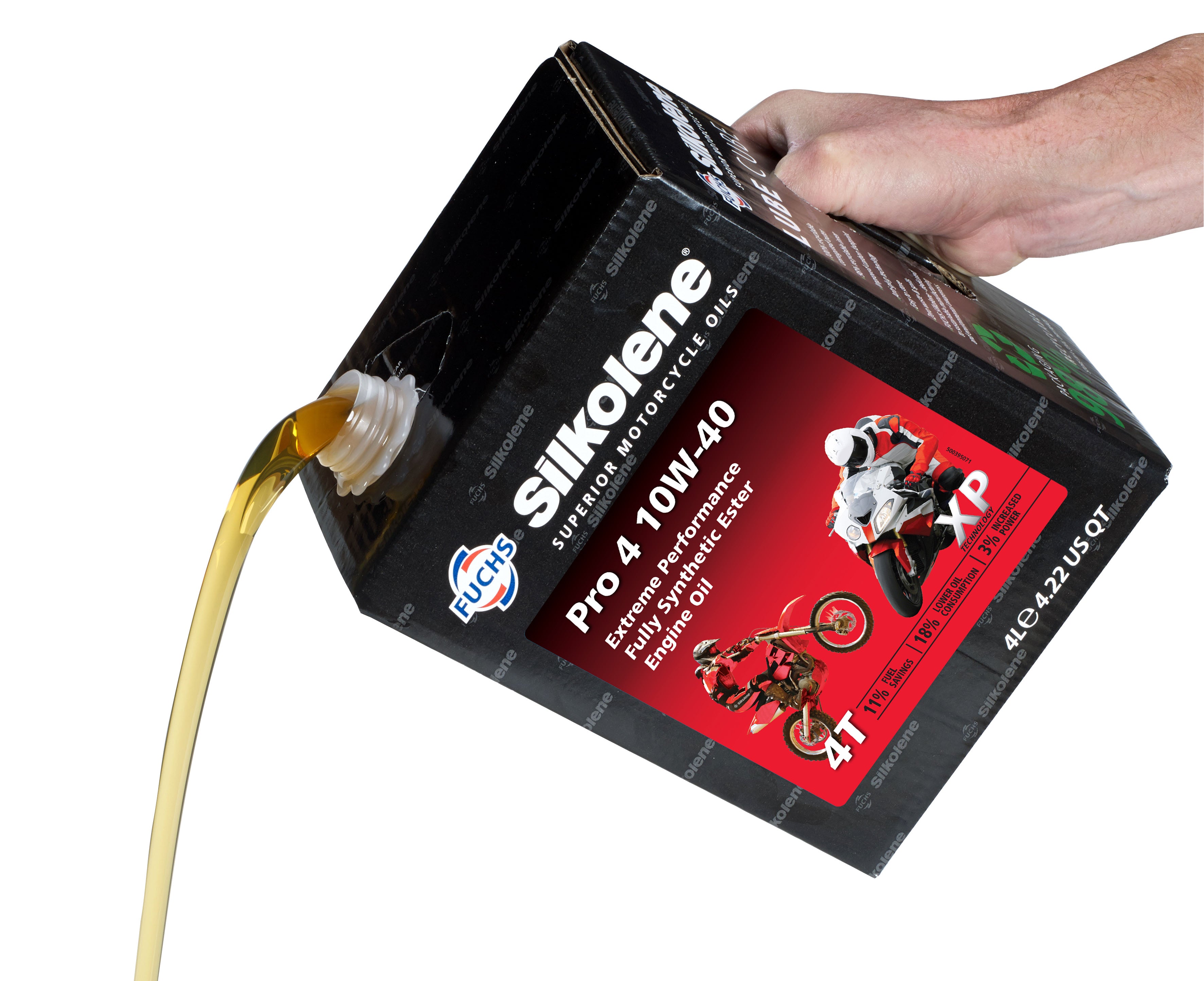 Silkolene Pro 4 10W-40  XP 4L CUBE (4x4l)