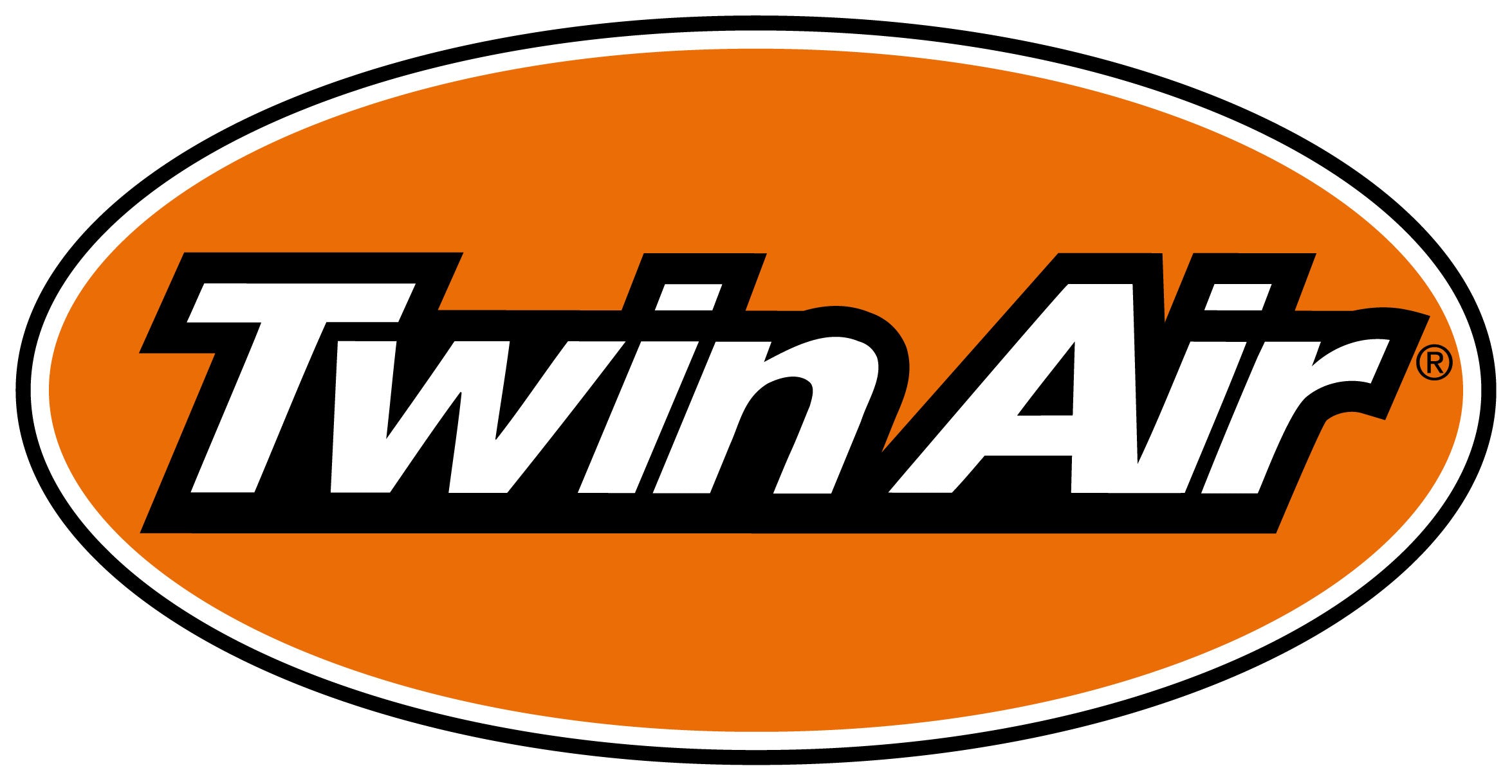 Twin Air Filter (Clamp-on) w/Rubber 73mm - width 120mm - length 125mm