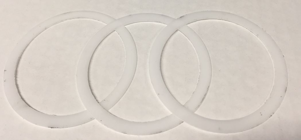 Venom Delrin Secundary washers 3pac
