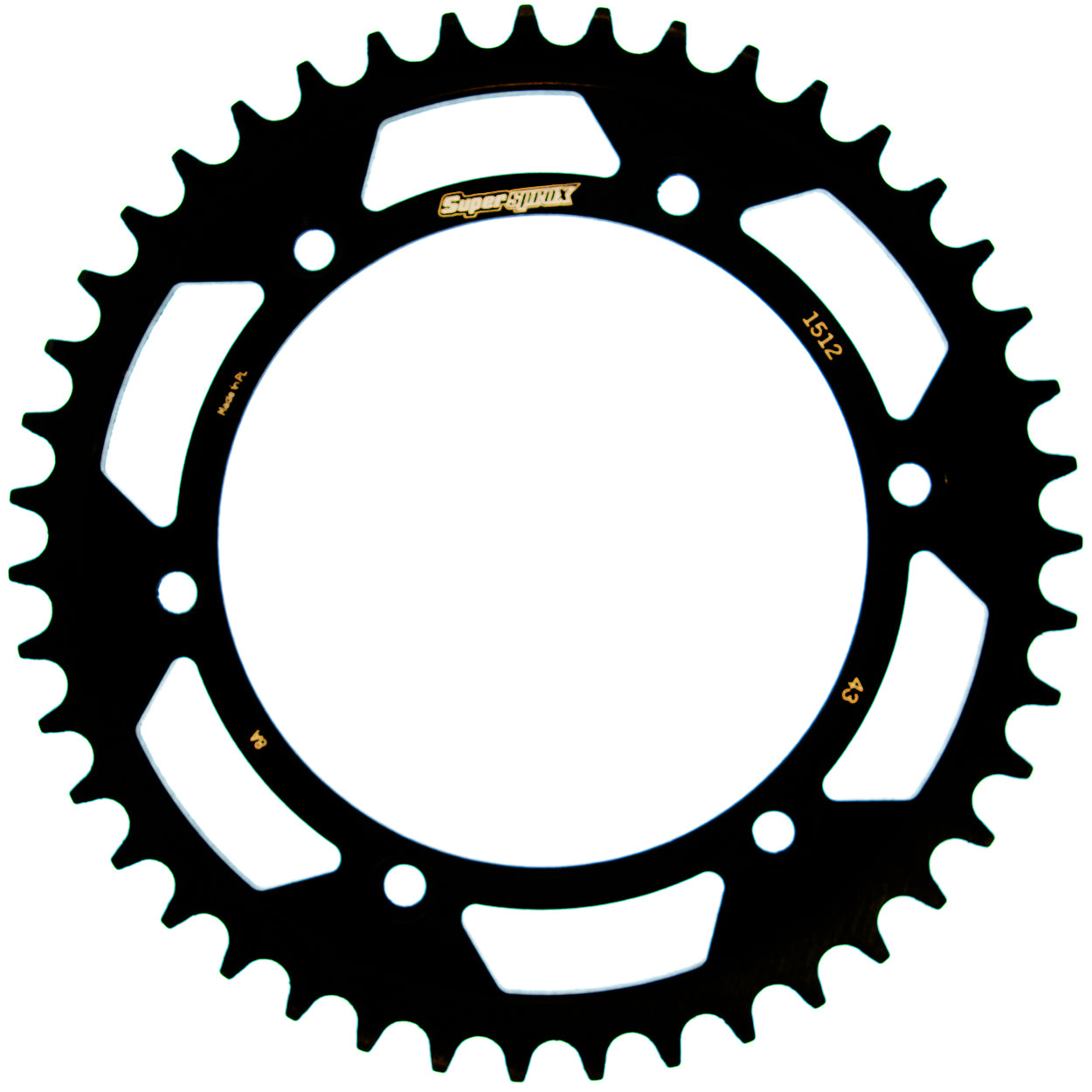 Supersprox Steel takaratas Beta/GasGas/Husqv. Musta 43