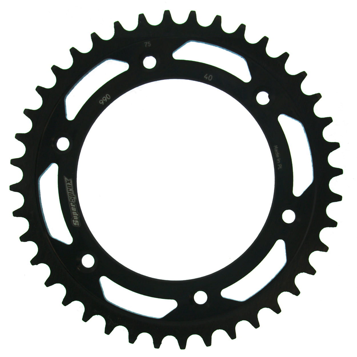 Supersprox Steel takaratas KTM/Husqv./Husab. Musta 40