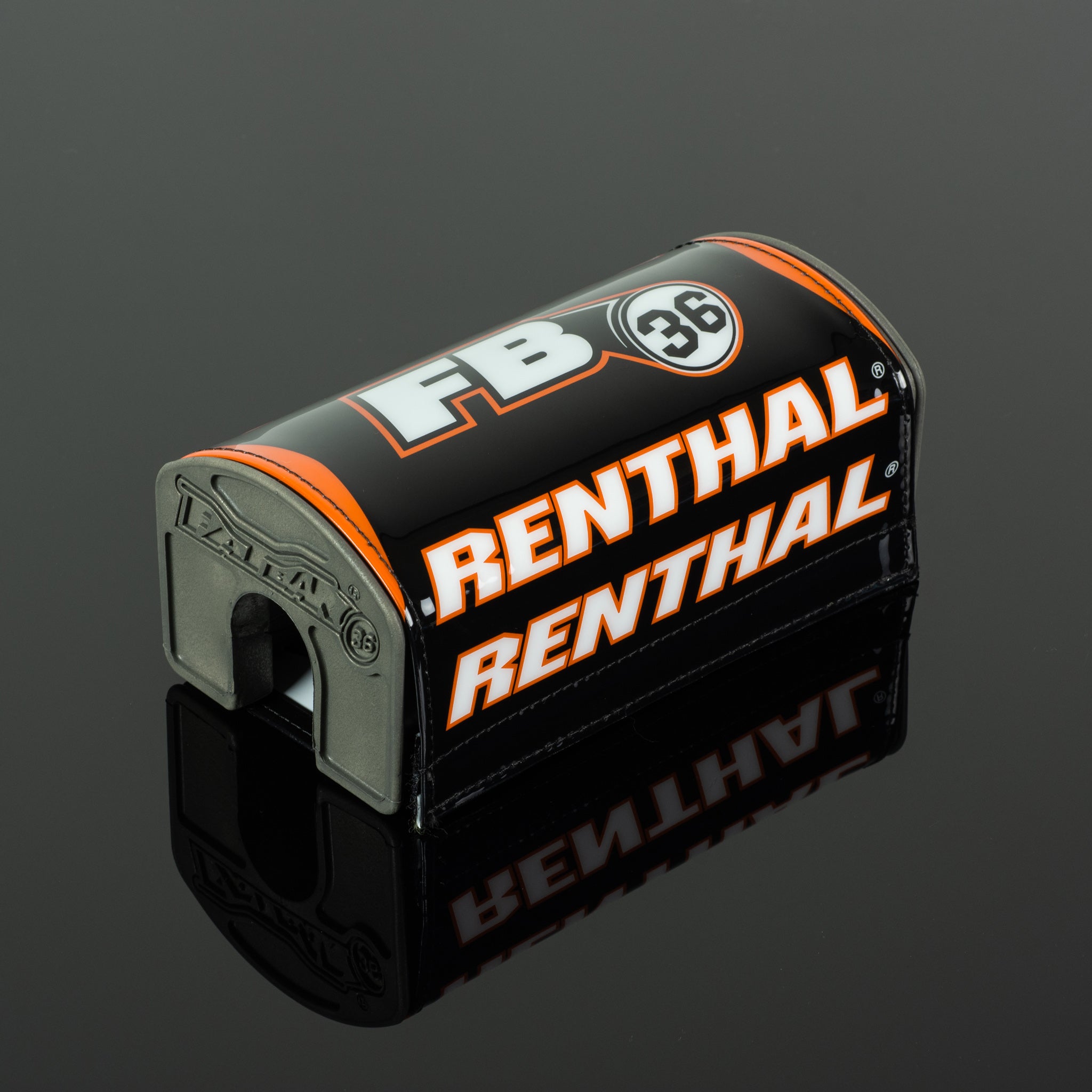 Renthal Fatbar36 Pehmuste Musta/Oranssi/Valkoinen