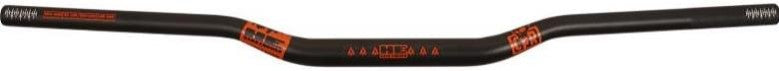 CFR Hard enduro handlebar 1”-25mm Rise Black/Orange