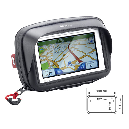 Älypuhelin/GPS tasku Iphone 6 ohjaustanko kiinnityksellä