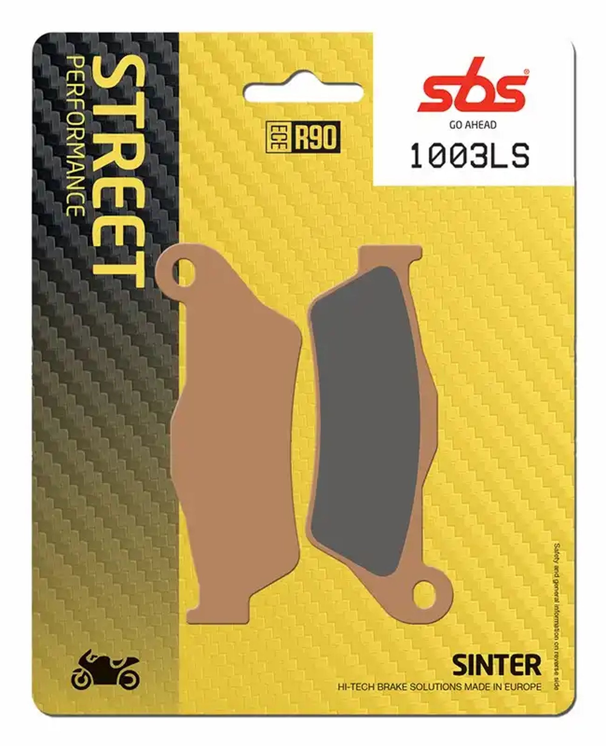 Sbs Jarrupalat Sintered Taakse