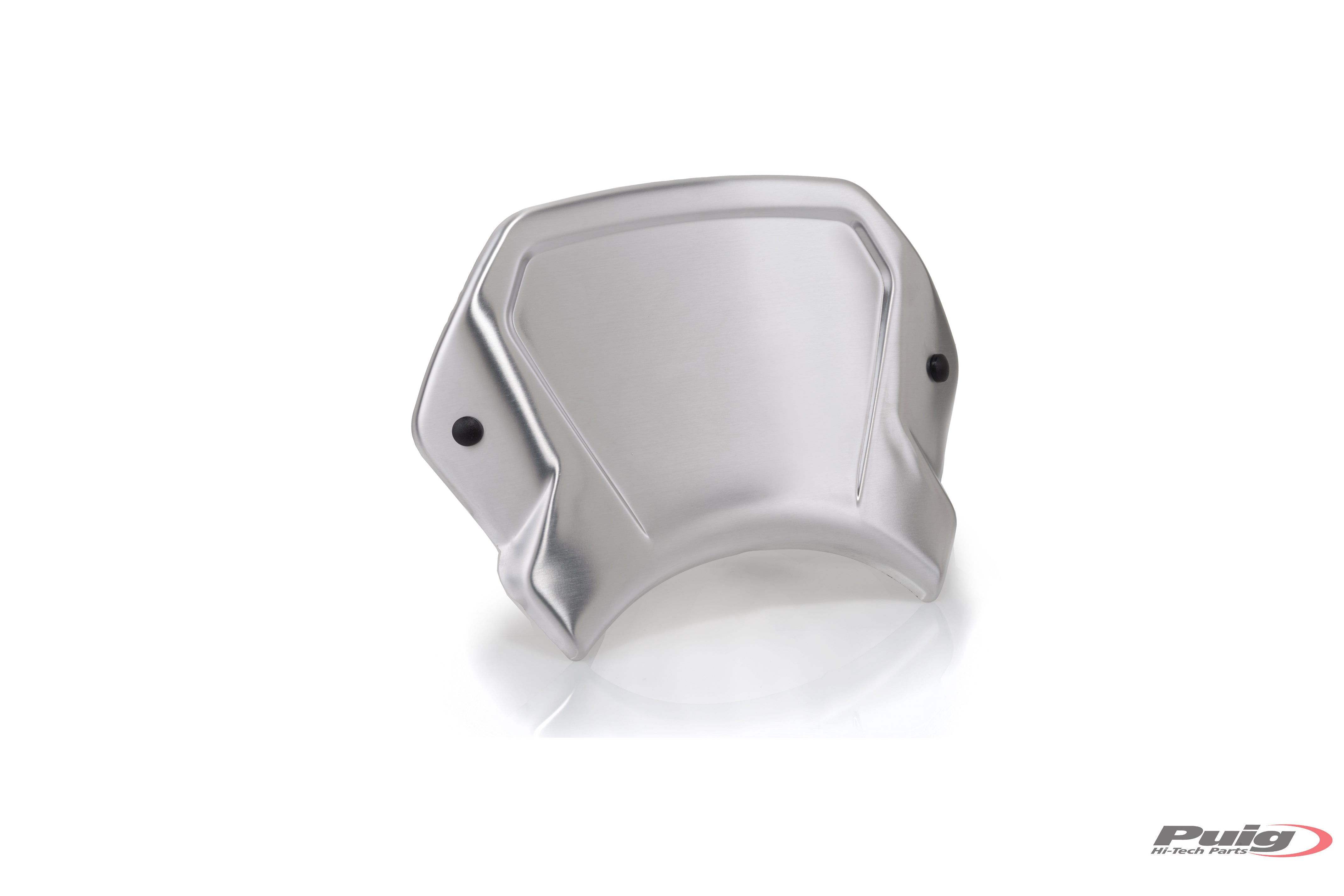 Puig Aluminium Front Plate Universal Fork C/Silver