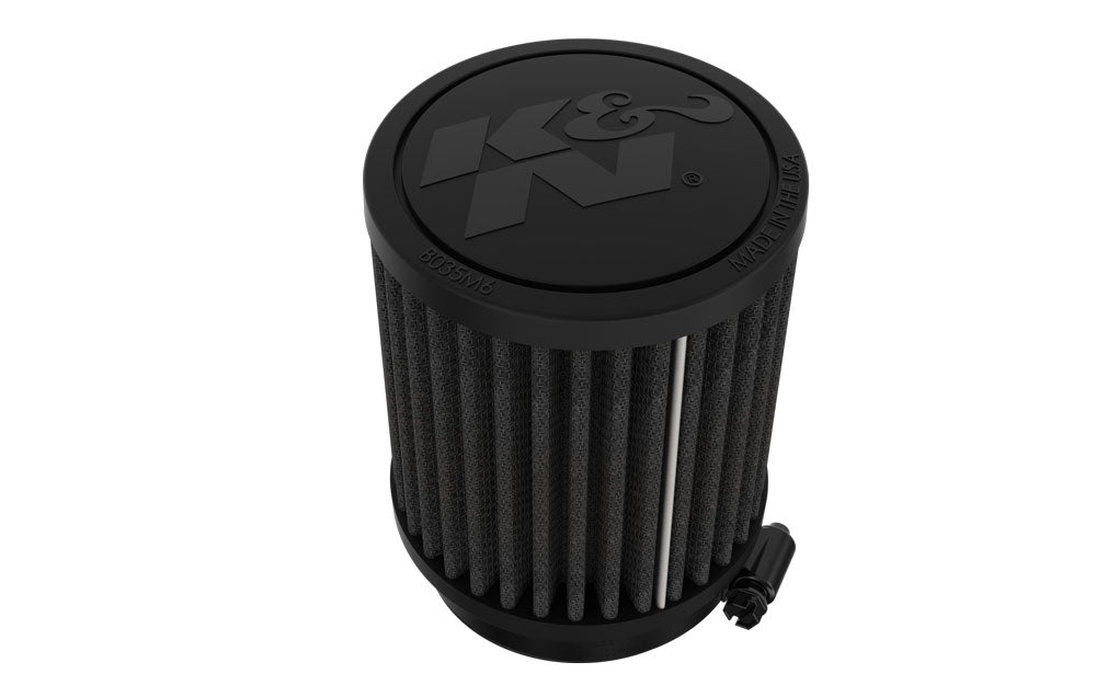 K&N Universal Clamp-On Air Filter 2-1/2" 5 Deg Flg, 3-1/2: Od: 4" H