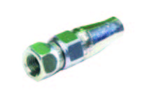 Seafirst Hose coupling 1/4 x PF 1/4, Push type, Stainless steel