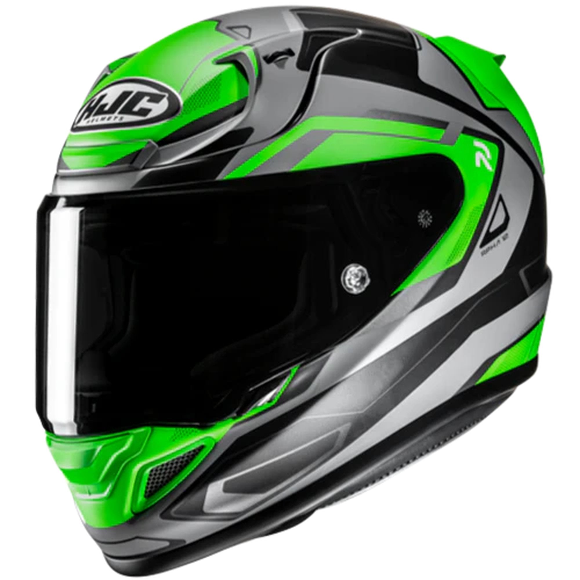 HJC Kypärä RPHA 12 Brels Fluo Vihreä/Harmaa MC5HSF