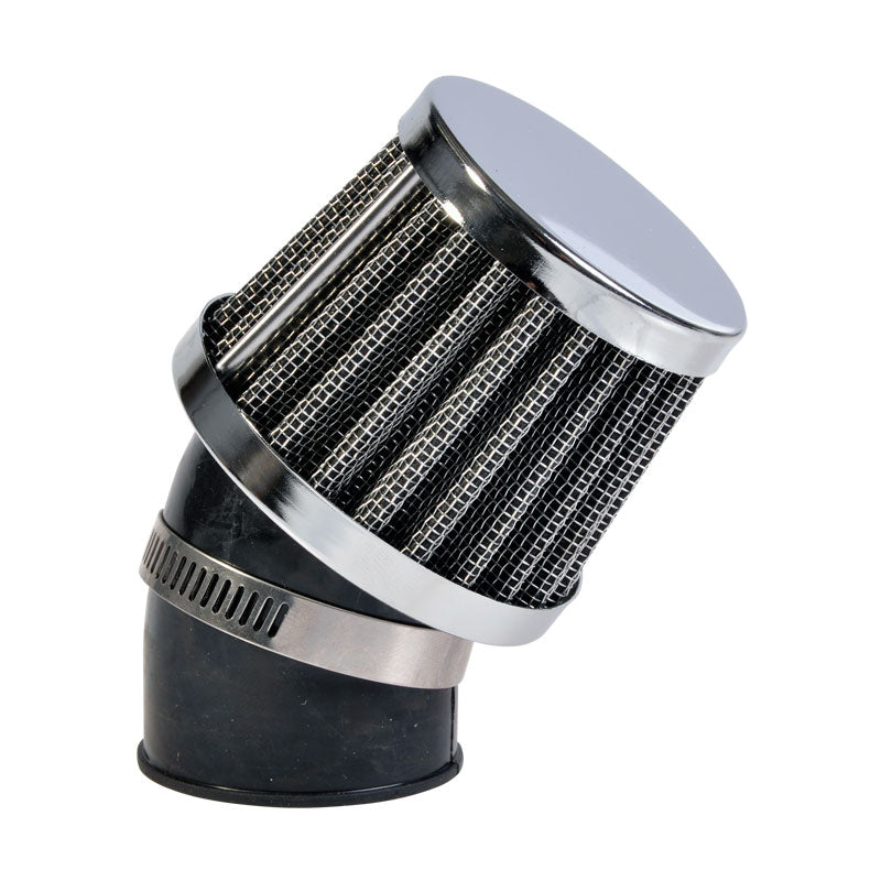 Forte Ilmansuodatin, Power Filter, Kiinnitys Ø 35mm, 45°, (Ø 61mm x p. 97mm)