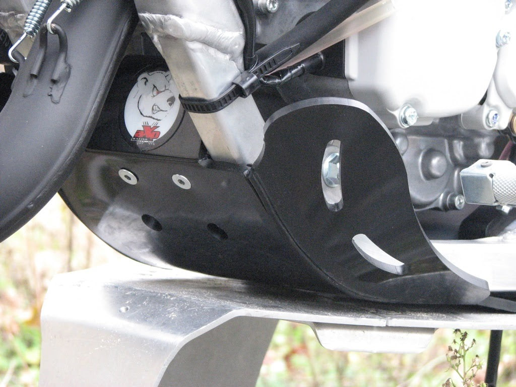 AXP Skid Plate Black Yamaha YZ125 05-19