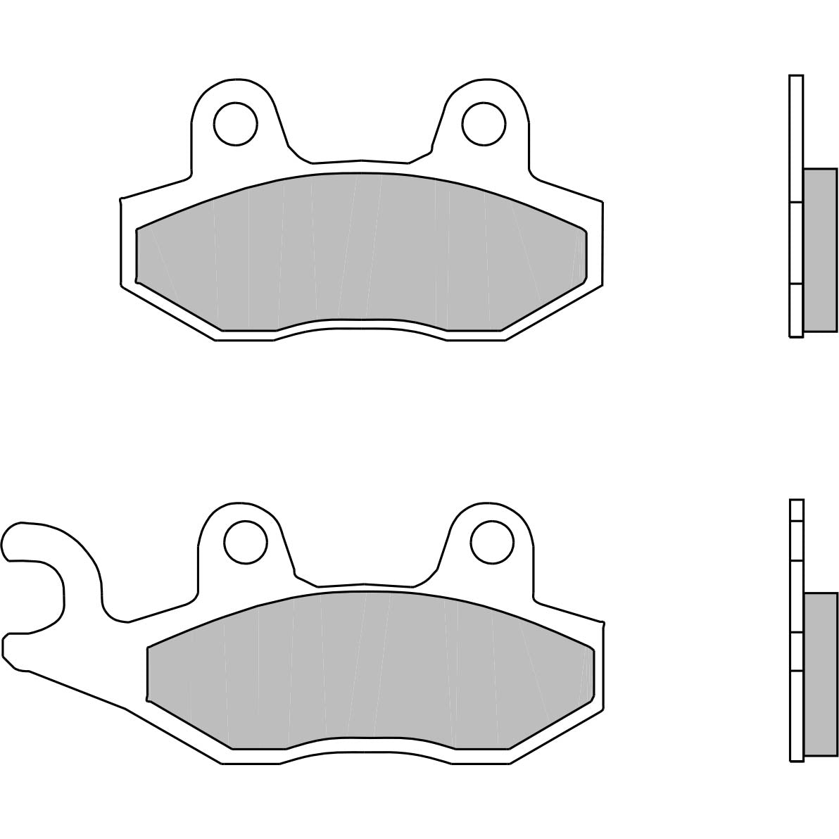 Brembo Jarrupalat Sintered Off-Road