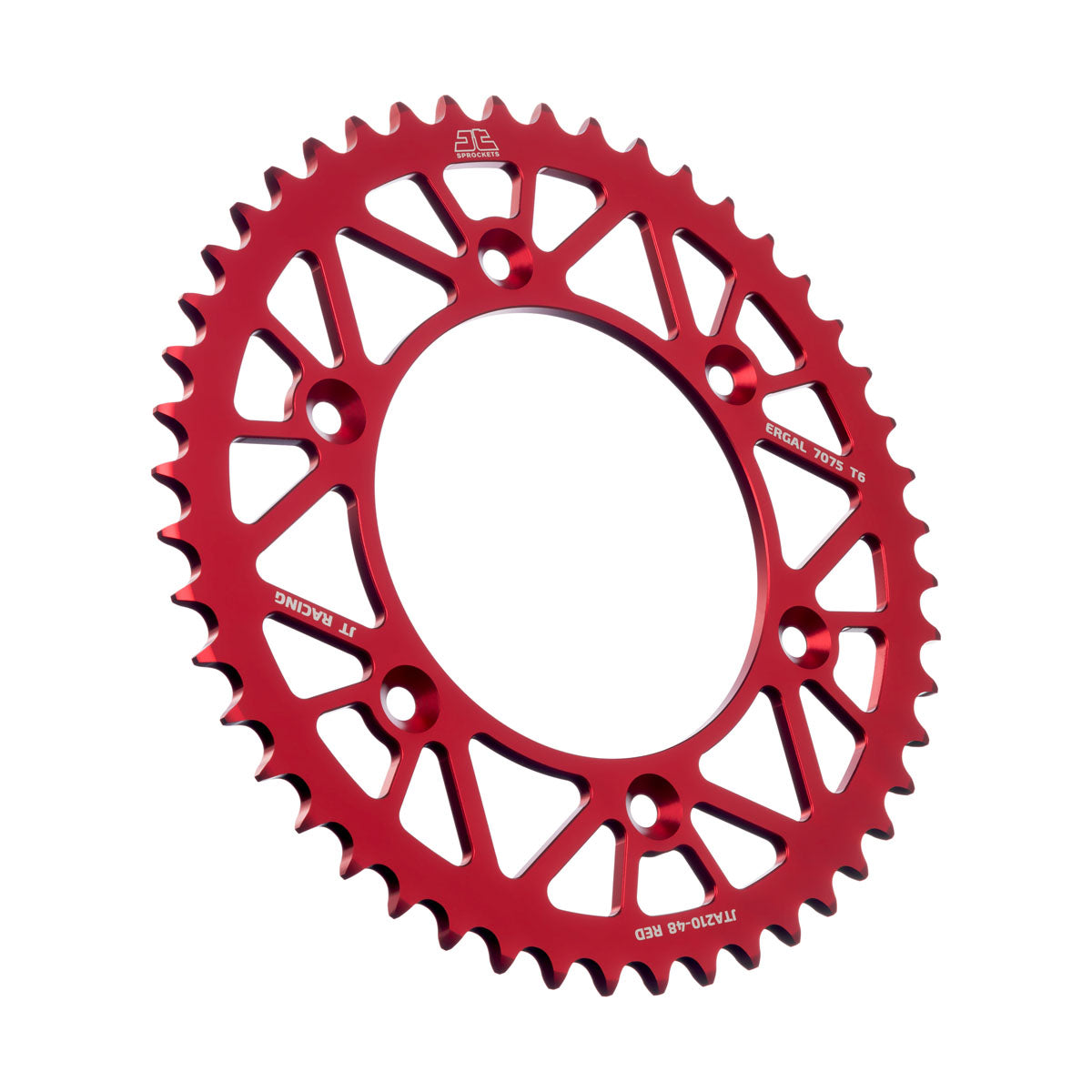 JT Takaratas Alumiini 7075 T6 Punainen JTA210.48RED