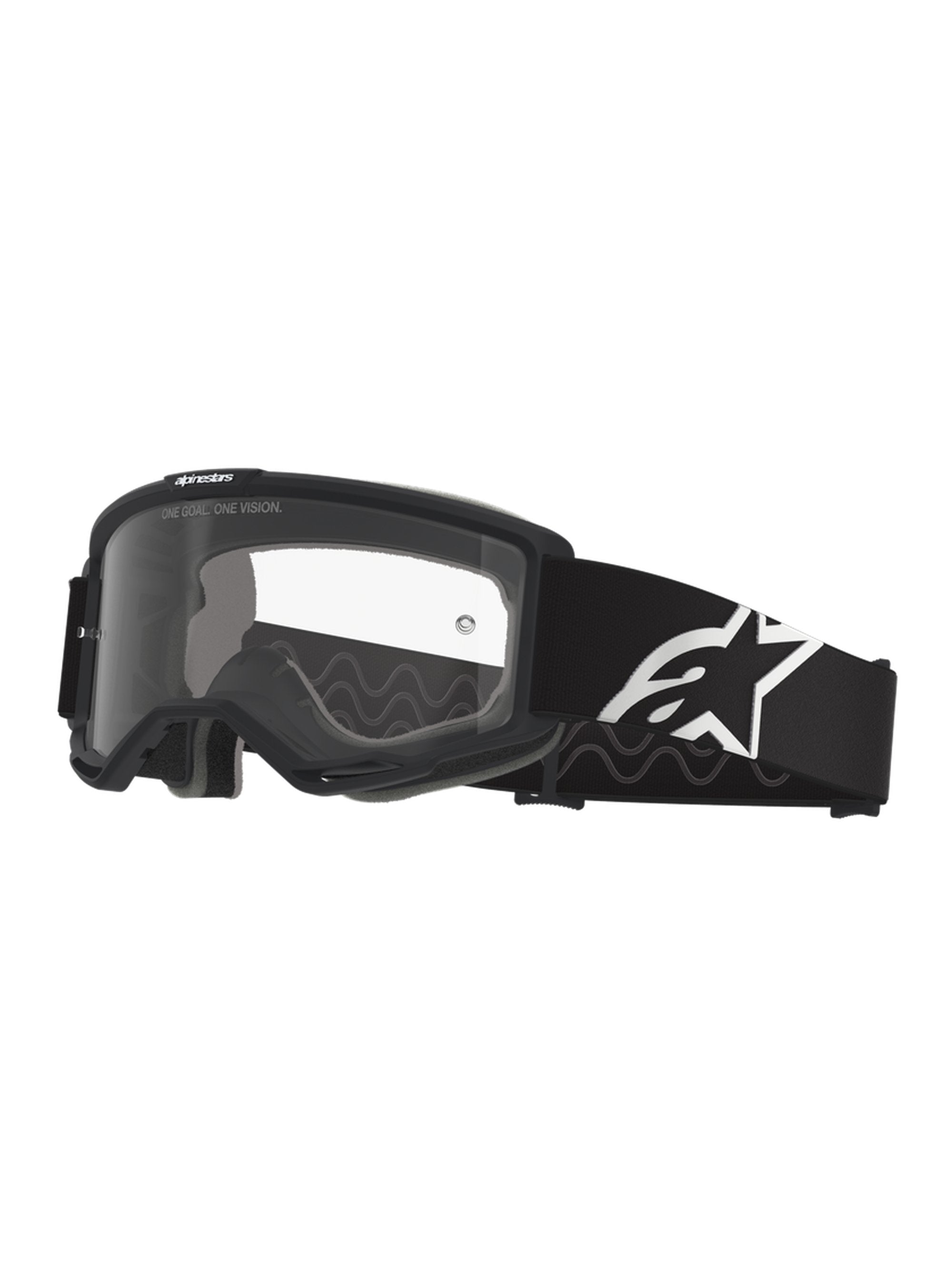 Alpinestars Ajolasit Vision OTG Musta Clear
