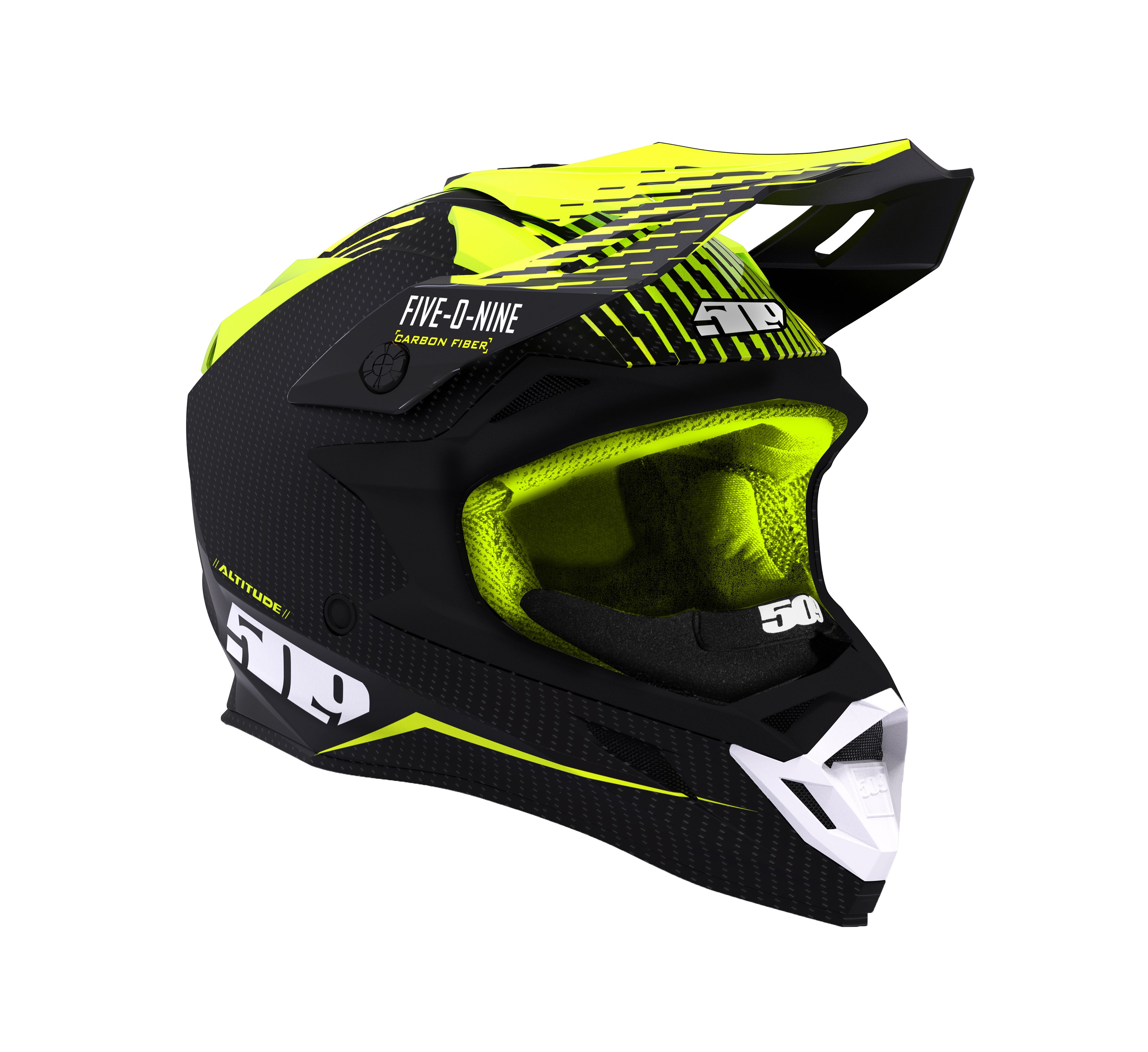Altitude Carbon Fiber Шлем для снегохода