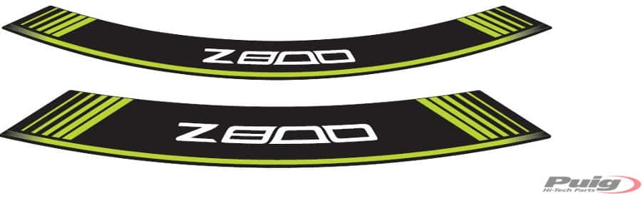 Puig Kit 8 Rim Strips Z800 C/Green