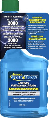StarTron Dieselin lisäaine 500 ml riittoisuus 2000 litr.