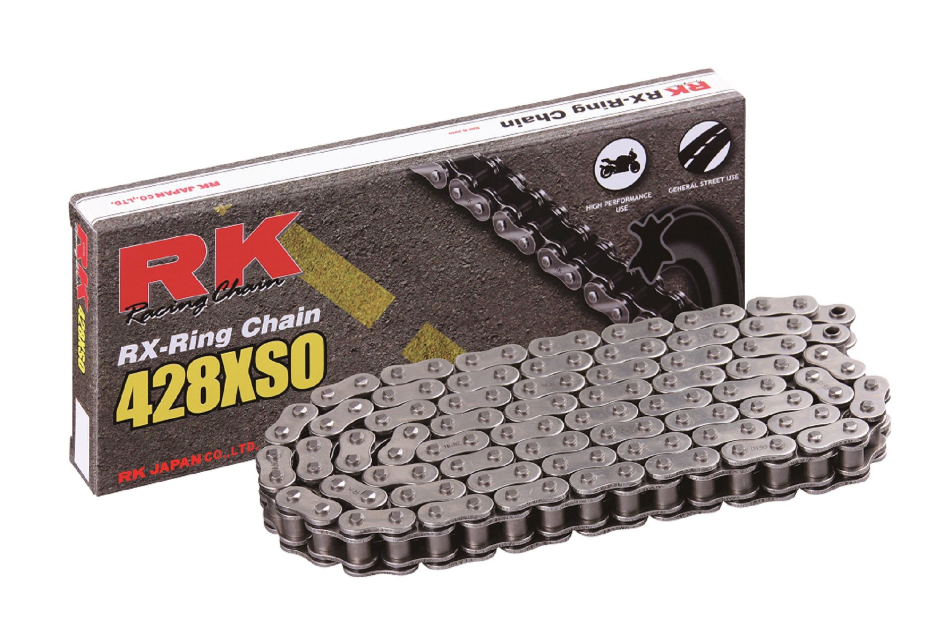 RK 428XSO O-rengasketju +CL (jousil.)