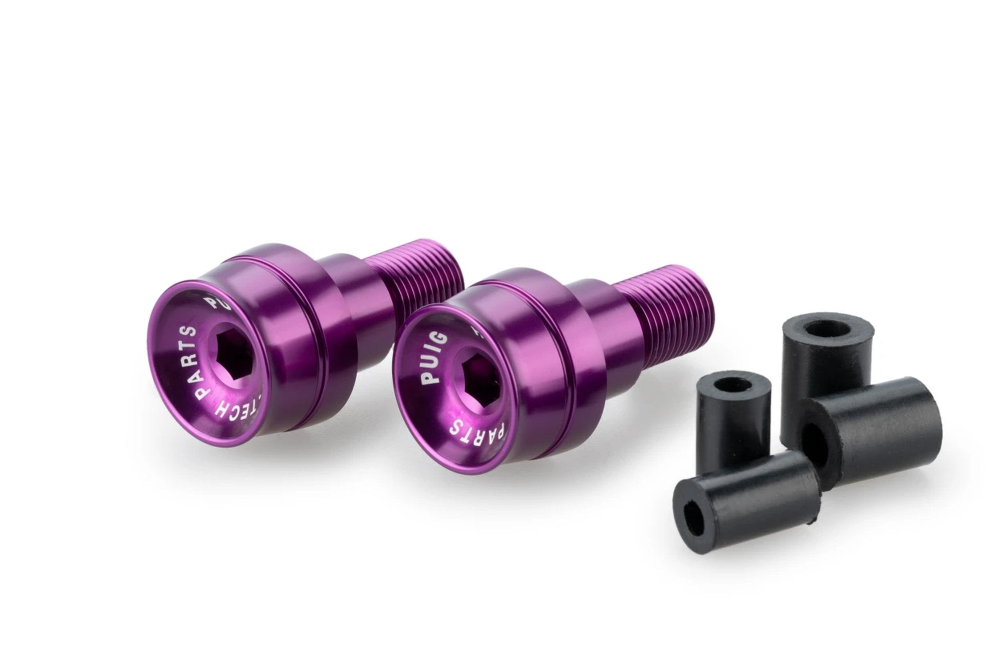 Puig Bar End Aluminum Mod.Speed Yamaha C/Purple