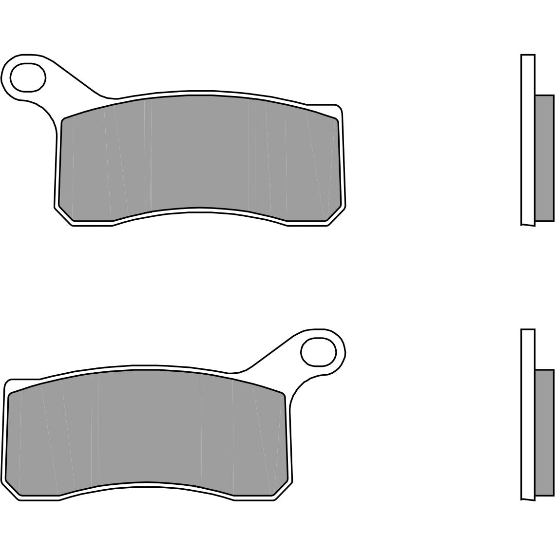 Brembo Jarrupalat Sintered Off-Road