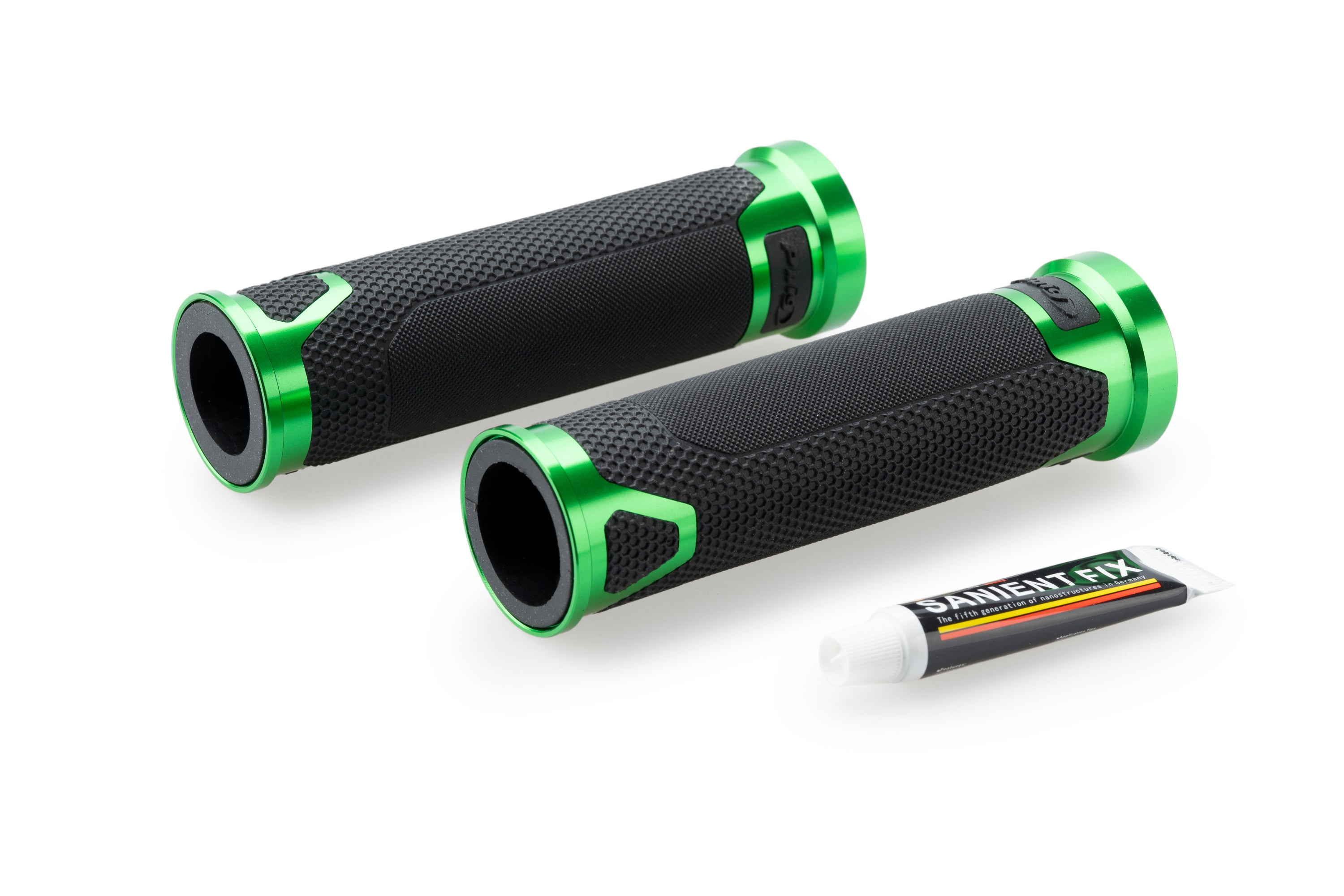 Puig Grips By Pair Puig Hi-Tech Revving 123Mm C/Green