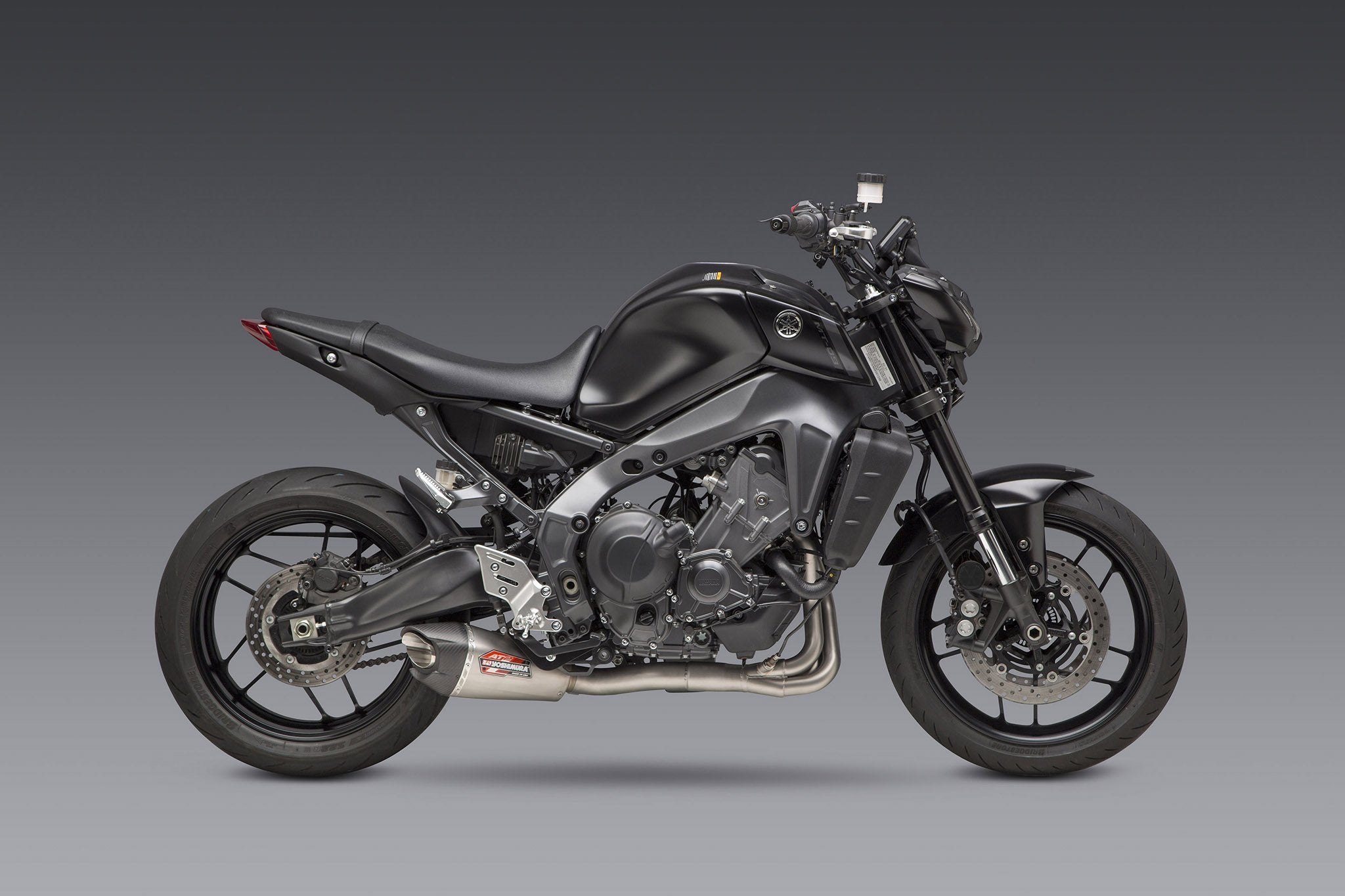 Yoshimura MT-09 2021 Race AT2 Stainless Full Exhaust, w/ Stainless Muffler