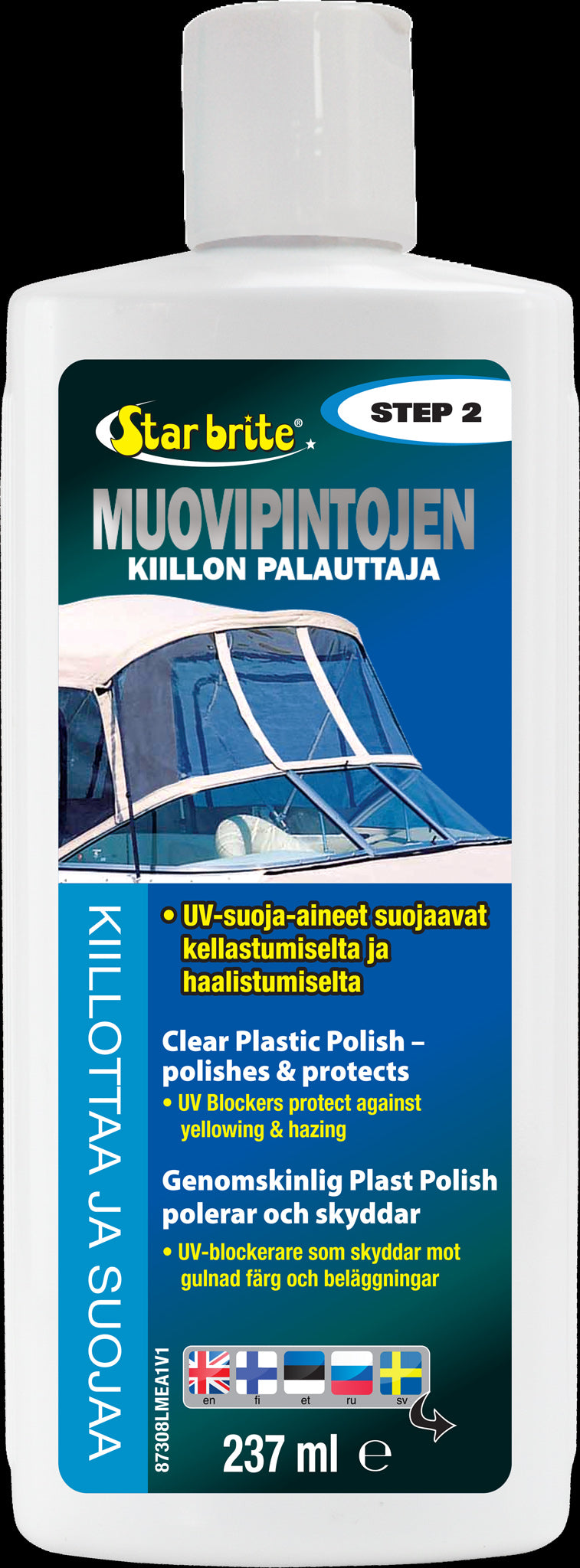 Star brite Muovin kiilloke/entisöinti 237ml (Vaihe 2)