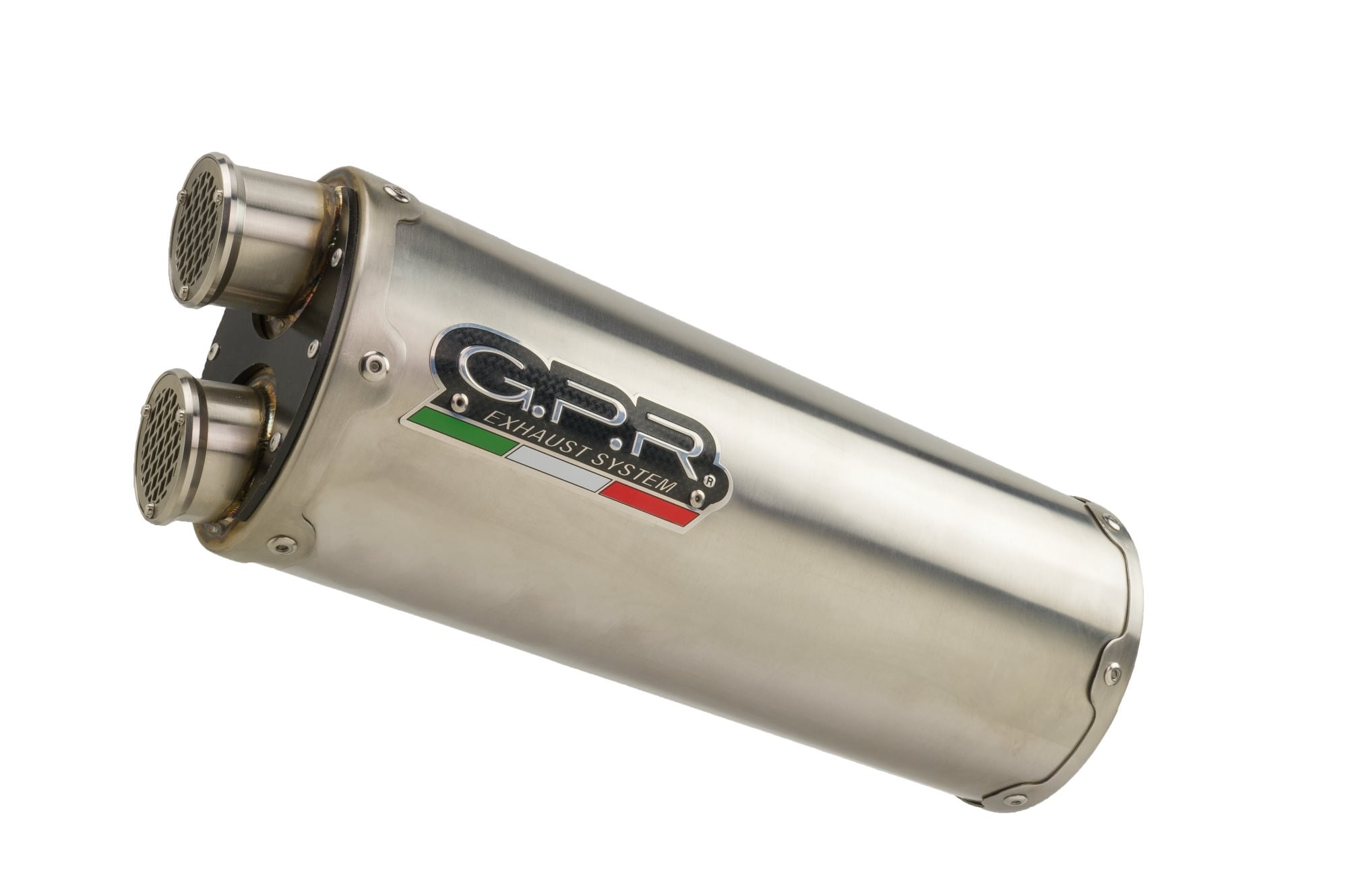 GPR Bmw R 1250 Gs 2019/20 e4 EC-Approv. slip-on exhaust Dual Inox