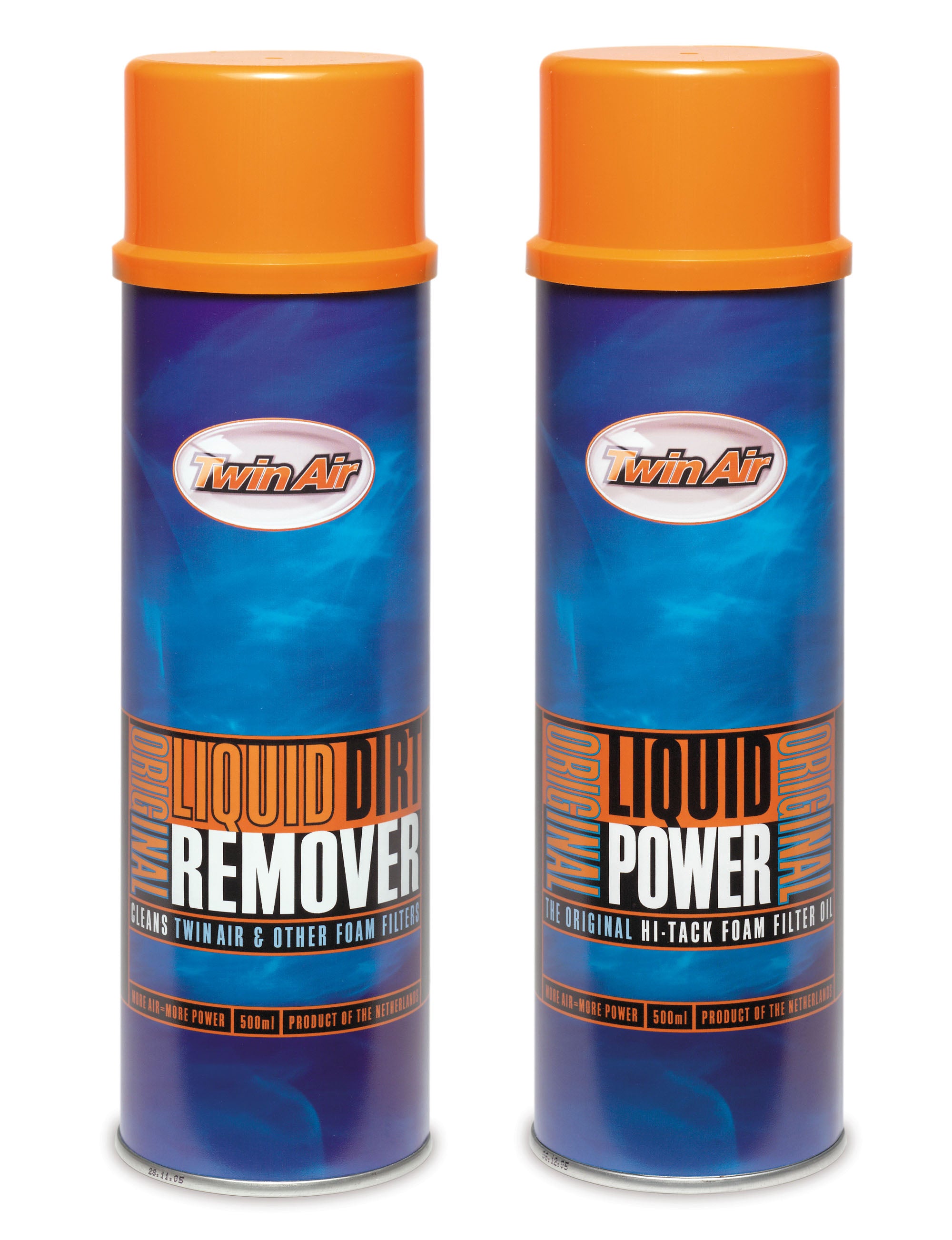 Twin Air Liquid Power Spray + Liquid Dirt Remover Spray Pak (2x500ml) (IMO)