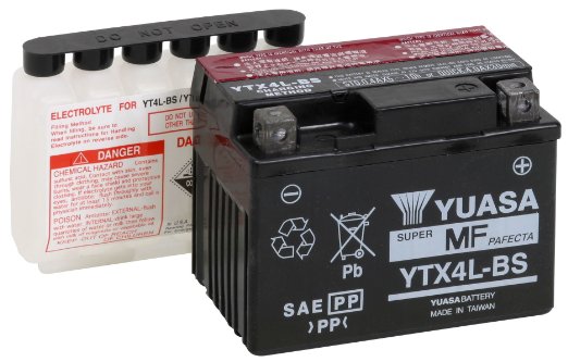 Yuasa akku, YTX4L-BS (cp)