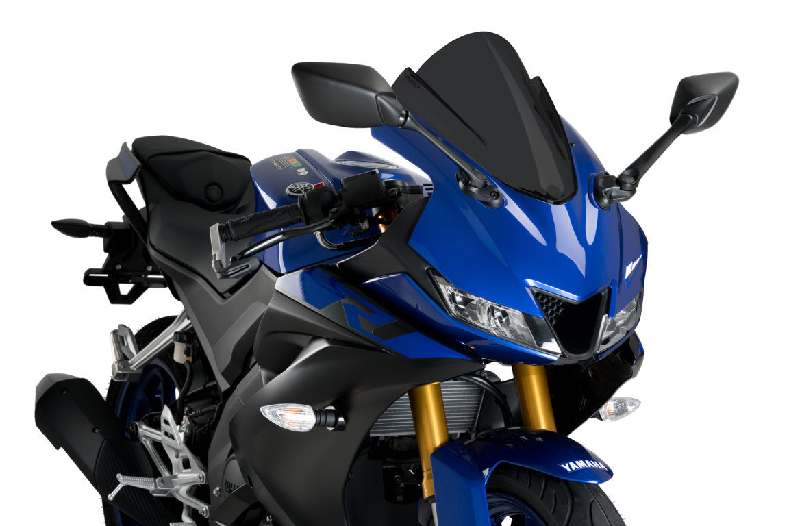 Puig Racing Screen Yamaha Yzf-R125 19'- C/Dark Smoke